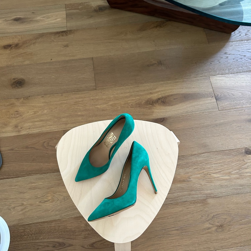Ferragamo Suede Heels - Picture 6 of 8